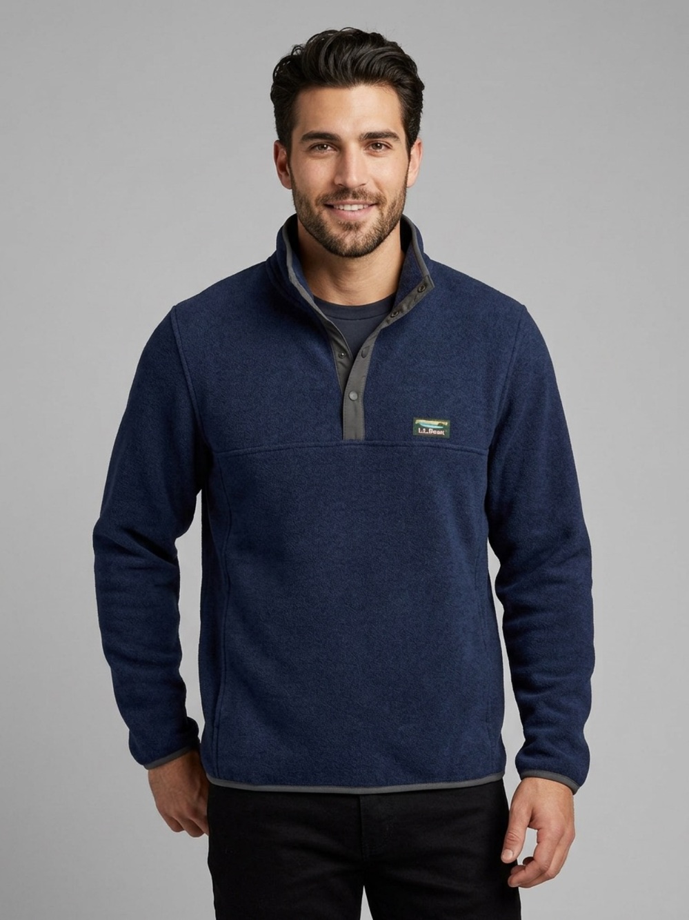 Men's L.L.Bean Sweater Fleece Pullover
